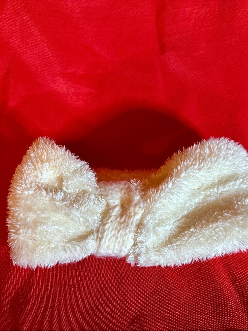 Sonoma Cream Cable Knit Bow Headband